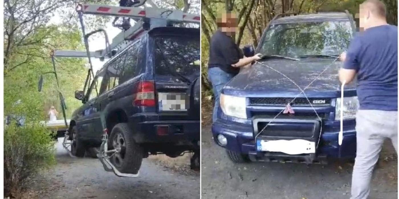 Sâmbătă, 23 septembrie, a fost confiscată încă o mașină din care se aruncau deșeuri pe spațiul public în Sectorul 6