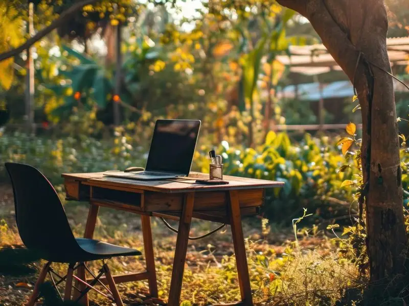 Top 10 idei de amenajare a unui birou în curte