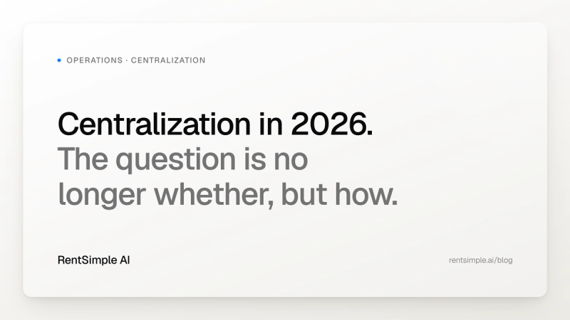 Centralization in 2026: The Question Is No Longer Whether, but How