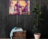 Happy Mondays lifestyle mockup — Comic Strip Canvas