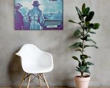 Casablanca lifestyle mockup — Comic Strip Canvas