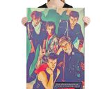 Duran Duran lifestyle mockup — Comic Strip Canvas