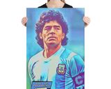 Diego Maradona lifestyle mockup — Comic Strip Canvas