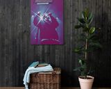 Lewis Capaldi lifestyle mockup — Comic Strip Canvas