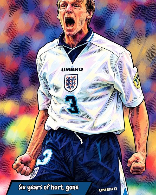 Stuart Pearce — Comic Strip Canvas