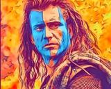 Braveheart — Comic Strip Canvas