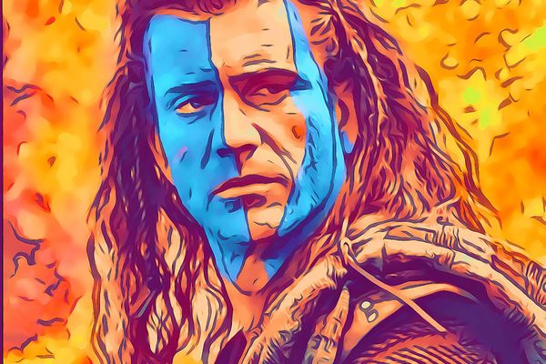 Braveheart — Comic Strip Canvas