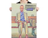 Forrest Gump lifestyle mockup — Comic Strip Canvas