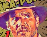 Indiana Jones — Comic Strip Canvas
