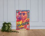 Marcellus Wallace lifestyle mockup — Comic Strip Canvas