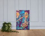 ZZ Top lifestyle mockup — Comic Strip Canvas