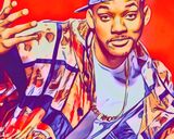 Fresh Prince Of Bel Air — Comic Strip Canvas