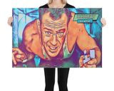 Die Hard lifestyle mockup — Comic Strip Canvas