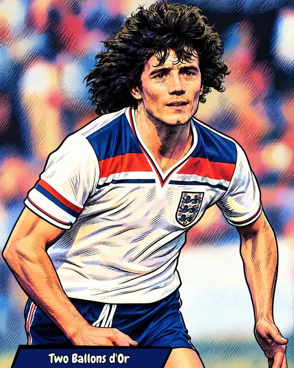 Kevin Keegan — Comic Strip Canvas
