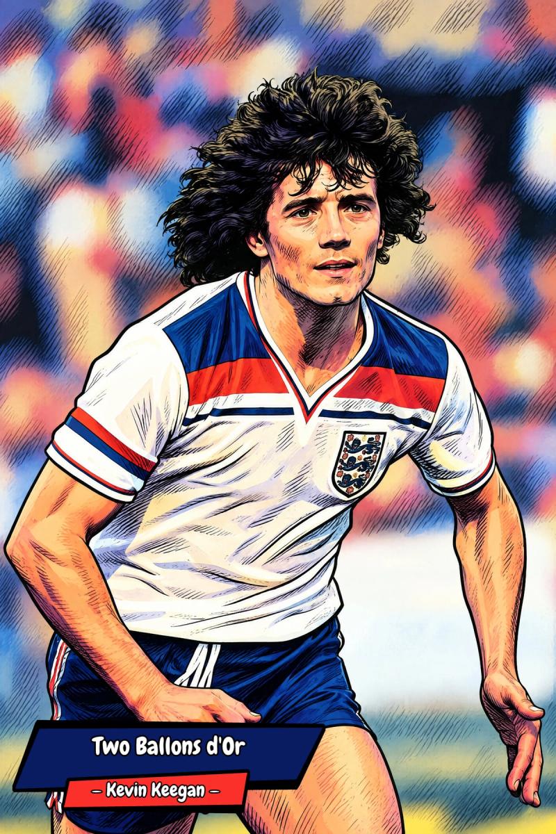Kevin Keegan — Comic Strip Canvas