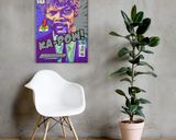 Jules Winnfield lifestyle mockup — Comic Strip Canvas