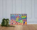 Usain Bolt lifestyle mockup — Comic Strip Canvas