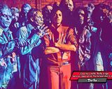 Michael Jackson — Comic Strip Canvas