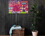 David Beckham lifestyle mockup — Comic Strip Canvas