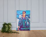 Top Gun lifestyle mockup — Comic Strip Canvas