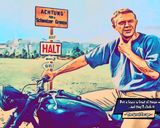 The Great Escape — Comic Strip Canvas