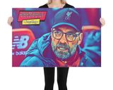 Jurgen Klopp lifestyle mockup — Comic Strip Canvas