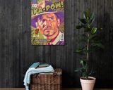 Indiana Jones lifestyle mockup — Comic Strip Canvas
