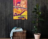 Kill Bill lifestyle mockup — Comic Strip Canvas