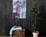 REM lifestyle mockup — Comic Strip Canvas