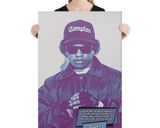 Eazy E lifestyle mockup — Comic Strip Canvas
