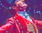 The Greatest Showman — Comic Strip Canvas