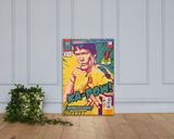 Bruce Lee lifestyle mockup — Comic Strip Canvas