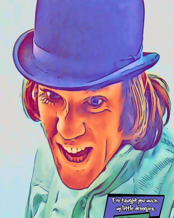 A Clockwork Orange — Comic Strip Canvas