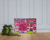 David Beckham lifestyle mockup — Comic Strip Canvas