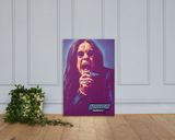 Ozzy Osbourne lifestyle mockup — Comic Strip Canvas