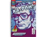 Michael Caine lifestyle mockup — Comic Strip Canvas