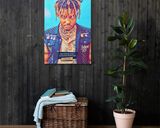 Juice Wrld lifestyle mockup — Comic Strip Canvas