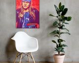 Axl Rose lifestyle mockup — Comic Strip Canvas