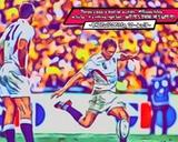 Rugby World Cup Final 2003 — Comic Strip Canvas