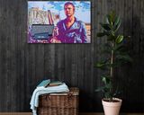 Mad Max lifestyle mockup — Comic Strip Canvas