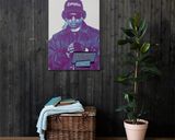 Eazy E lifestyle mockup — Comic Strip Canvas