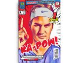 Roger Federer lifestyle mockup — Comic Strip Canvas