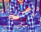 John Lydon — Comic Strip Canvas