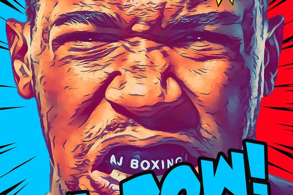 Anthony Joshua — Comic Strip Canvas