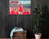England World Cup 1966 lifestyle mockup — Comic Strip Canvas