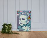 Madonna lifestyle mockup — Comic Strip Canvas