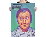Andy Kaufman lifestyle mockup — Comic Strip Canvas