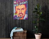 George Michael lifestyle mockup — Comic Strip Canvas