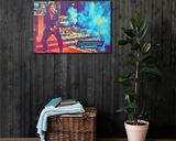 Scarface lifestyle mockup — Comic Strip Canvas
