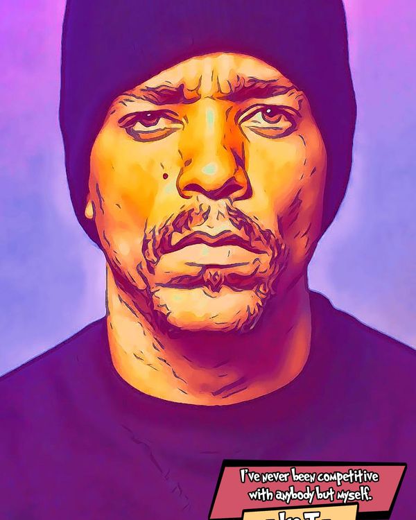 Ice T — Comic Strip Canvas